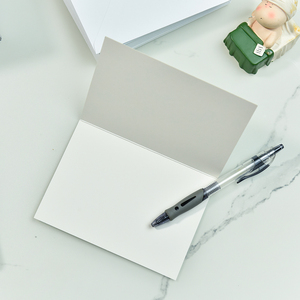 Cartes cadeaux en papier enduit avec logo personnalisé, impression CMJN, style simple, 24 pièces, cartes <span class=keywords><strong>de</strong></span> vœux et <span class=keywords><strong>enveloppes</strong></span> avec boîte en papier - Product Image 2