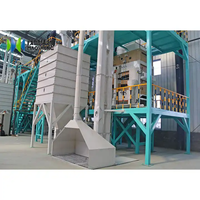 Usine complète de nettoyage du blé, machines de traitement des graines de sésame à impulsions 10T, machines de traitement des graines de maïs pour la reproduction des semences