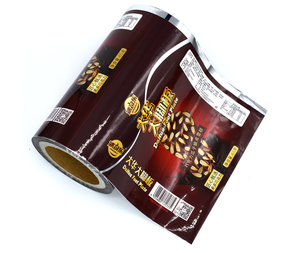 Emballage plastique personnalisé en rouleau rouleau composite film d'emballage flexible snack biscuits aliments soufflés film laminé en rouleau - Product Image 6