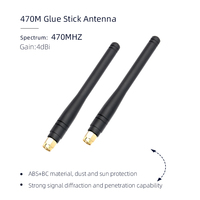 Antenne en caoutchouc HONGXIN SMA Mâle 490 MHz, antenne fouet haute sensibilité pour routeur sans fil, module radio, télémétrie, vente chaude