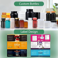 Capsules de collagène multi-sources Bioby OEM Private Label 60 unités avec acide hyaluronique et vitamine C pour la peau, les cheveux et les ongles