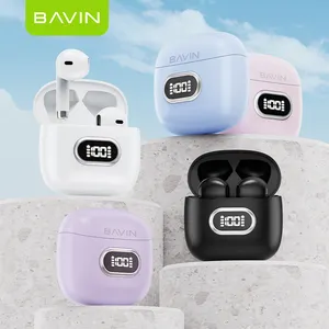 Bavin BAVIN19Pro wholesale premium high quality blue toon 5.3 headphones wireless earbuds
