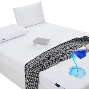 تخصيص للماء تيري مرتبة قطنية غطاء ليونة السرير غطاء ضد المياه الخيزران واقي المرتبة على بيع