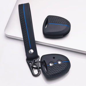 Funda para Llaves de Toyota Hilux <span class=keywords><strong>Vigo</strong></span> Yaris Corolla Rav4 Vitz Echo Old 2 con Llavero, Antirrayaduras, Antigolpes, Agarre Suave, Nueva - Product Image 1