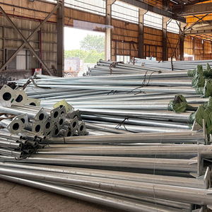 Chất lượng cao Q235 thép ánh sáng đường phố cực mô hình ngoài trời với bền Thông số kỹ thuật khác nhau 4-12m Kích cỡ khác nhau - Product Image 4