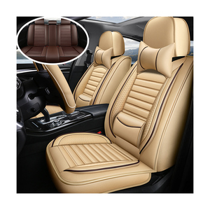 Fundas de asiento de coche Xiangta Universal Sport Cooling Cojín de asiento de coche Juego de fundas de asiento de coche de cuero completo OEM ODM - Product Image 1