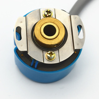 Encodeur rotatif optique UVW 48 mm, arbre creux de 9 mm, 2500 PPR, pilote de ligne optique, moteur servo DC5V, encodeur 6 pôles