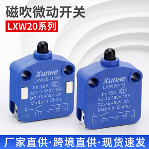 Xunhe LXW20-11M Micro Switch SPST Silver Contact ABS Housing Limit Switch Made In China - Product Image 3
