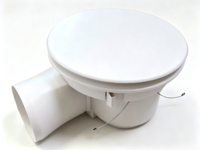 Extractor de Aire Impermeable de Fácil Instalación para Techo, Baño o Inodoro, sin Luz