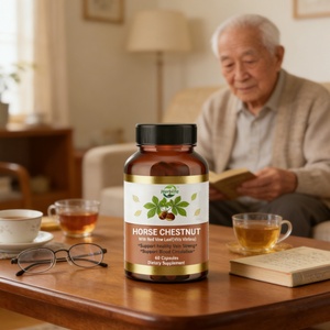 Factory OEM Support Leg Vein & Blood Circulation Herbal Extract 20% Aescin With Red Vine Leaf Supplement Horse <b>Chestnut</b> Capsules - Product Image 5