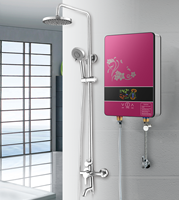 Chauffe-eau électrique instantané sans réservoir 220-240V 3500W avec affichage numérique mural pour salle de bain et douche, chauffage rapide