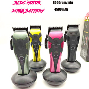 Máquina de Barbería Profesional Trisan XTRA BLDC, 8000 RPM, Batería de 4500mAh, Cuchilla DLC, Sin Escobillas, para Hogar y Hotel, en Inglés - Product Image 6