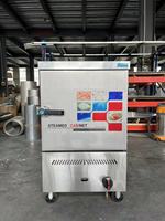 RUITAI Supply - Armoire de cuisson à vapeur commerciale à gaz économique pour riz, 6 plateaux, machine à cuire le riz à la vapeur
