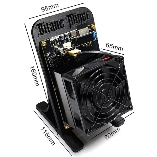 Solo Bitcoin Miner Bitaxe Supra Hex 701 4.2T 90W Solo BM1368 Energy-Efficient SHA-256 ASIC