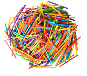 50mmx2mmx2mm bằng gỗ màu phù hợp gậy cho Diy đồ chơi thủ công Nguồn cung cấp - Product Image 2