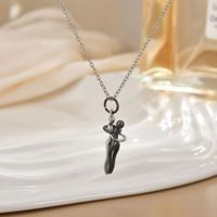 2025 saint valentin amour câlins et bisous colliers ensemble unisexe pour hommes femmes filles Couple bijoux saint valentin cadeau
