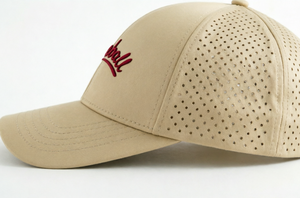 Customizable 6-Panel Baseball <b>Cap</b> Features Exquisite Embroidery Laser-Cut Mesh Unisex Adjustable <b>Snap</b>-Back Baseball <b>Cap</b> - Product Image 5