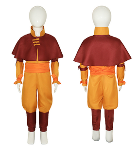 Costume Cosplay Avatar Aang, Outfit Avatar L'Ultimo Dominatore dell'Aria per Halloween, Carnevale, Anime, Comic Con - Product Image 4