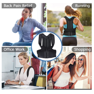 Tutore ortopedico per il supporto della clavicola del correttore posturale della cintura di supporto per la schiena - Product Image 6