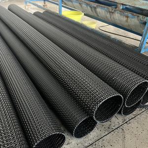 Tuyau corrugué perméable rigide à grand diamètre avec maille de drainage française, perforation pour le drainage des tunnels, des chemins de fer et des pierres - Product Image 4