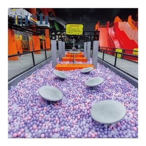 <span class=keywords><strong>Parco</strong></span> Trampolini Commerciale Personalizzato per Interni con Rete di Sicurezza e Letto Elastico per Bambini - Ideale per Bungee Jumping - Product Image 5