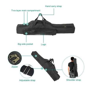 Estuche de Lona Portátil para Cañas de Pescar, Marca BSCI, Bolsa de Almacenamiento para Cañas y Carretes, Organizador de Aparejos 100/130/150cm - Product Image 3