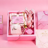 Coffret Cadeau Demoiselle d'honneur : Mug, Poupée Lapin, Bandeau Spa, Carte de Remerciement dans un Sac Cadeau Transparent – Idéal pour Souvenir de Mariage ou Cadeau d'Anniversaire