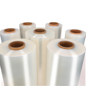 High Quality Transparent PE Film Stretch Wrap Plastic Carton 500mm Roll for Customized Packaging & Shipping Use