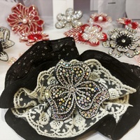 Hot Crystal Patch 3D Strass Patch pour Chaussures Vêtements et Sacs DIY Décoration Appliqued Strass Patch En Gros