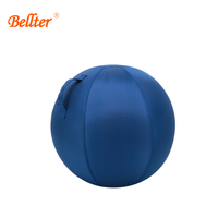 Fauteuil gonflable Bellter 55 cm en polyester 1680D pour grossesse, yoga, exercice, fitness, avec sac de rangement