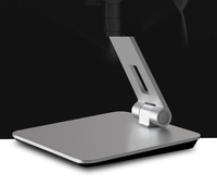 Support en aluminium rotatif à 360 degrés AP-7X pour tablettes de 7 à 13 pouces, support universel pliable pour tablette PC pour une utilisation sur le bureau