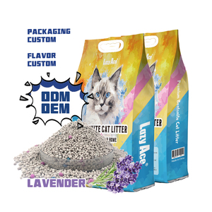 Yüksek kalite sıcak toptan satış topaklanma toplu kendini temizleme en temiz Bentonite kedi çöp 10l kedi çöp tedarikçileri - Product Image 1