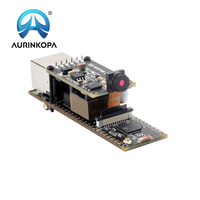 Carte de développement ESP32-S3 ETH 10/100 Mbps double cœur 240 MHz prenant en charge Wi-Fi BLE avec port Type-C et emplacement pour carte PoE+ caméra OV2640