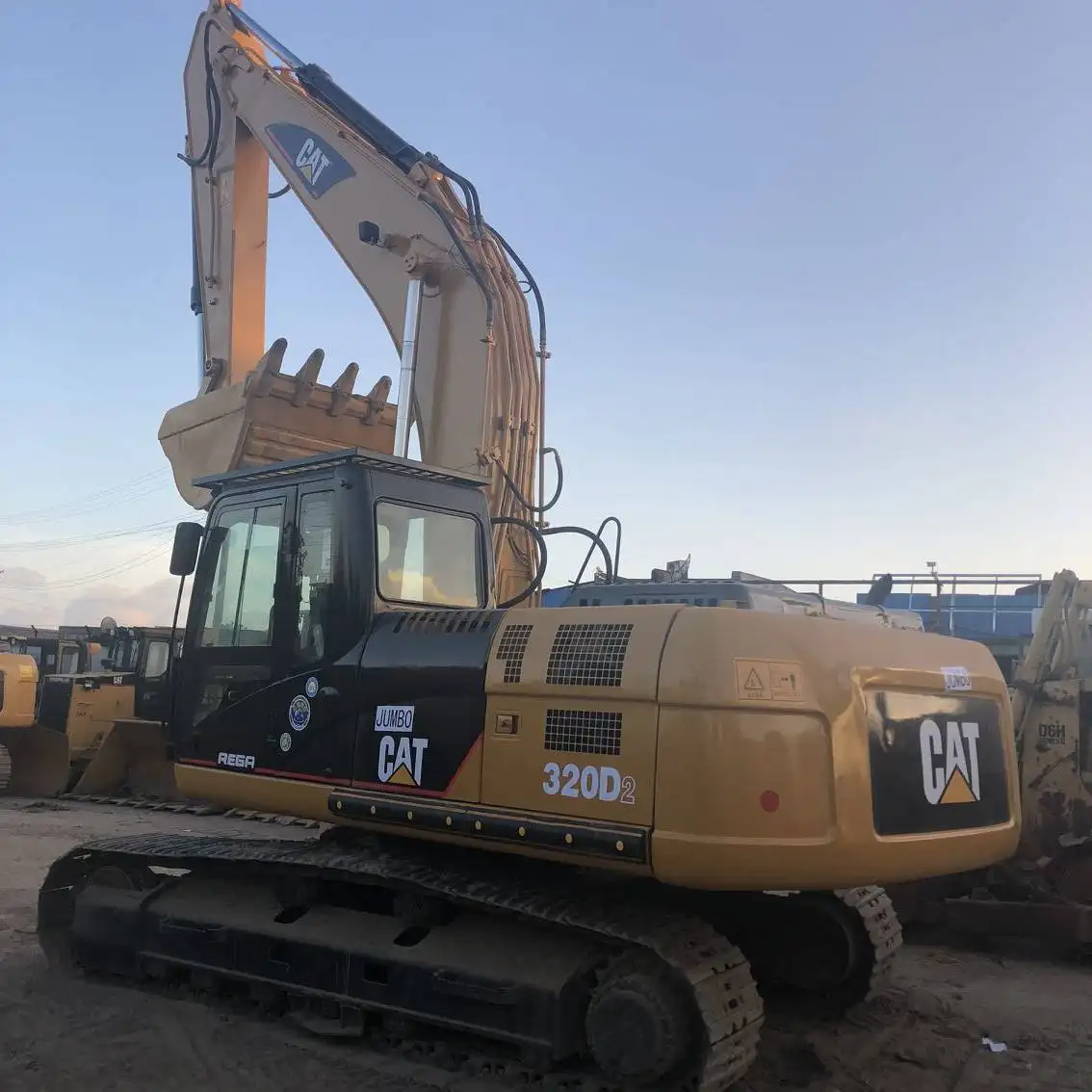 รถขุดมือสอง Cat 320/ใช้ Caterpillar เครื่อง/แมว320d2 Cat320b Cat320d Excavator