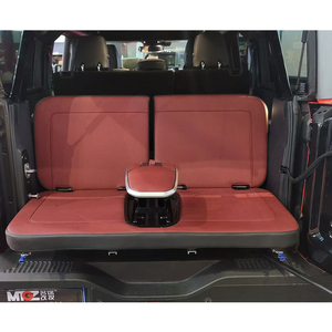 Asiento de Coche Plegable Personalizable en Oferta, Asiento Cama Plegable Ajustable para Furgoneta o Autocaravana con 2 Asientos - Product Image 2