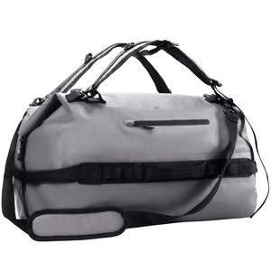 Échantillon gratuit Sac de coffre de moto en PVC 500D, tendance, durable, imperméable, avec sac pour casque, sacoche de selle de moto imperméable - Product Image 1