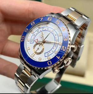 Reloj mecánico de alta calidad Chrono resistente al agua 44mm KF fábrica 116688 904l acero 7750 movimiento cerámica oro yate - Product Image 3