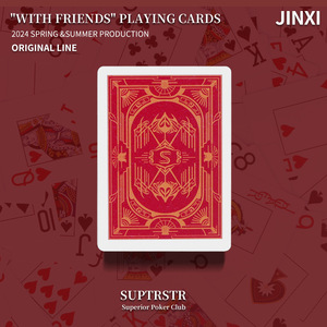 Cartes de poker Texas Holdem imperméables, double face, en plastique PVC givré, grand format, pour casino - Product Image 1