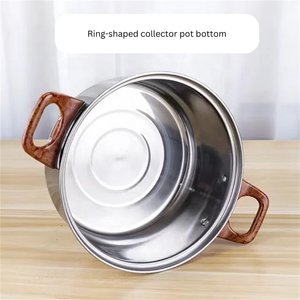 ชุดเครื่องครัวสแตนเลส <span class=keywords><strong>10</strong></span> ชิ้น ขายดี ชุดเครื่องครัวสแตนเลสกันสนิม หม้อหุงต้มแบบไม่ติดกระทะ - Product Image 5