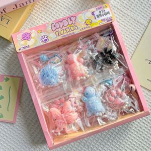 Nouveau style d'usine Mini jouets Taba Mochi Kawaii, sacs cadeaux pour fêtes sur le thème de la nourriture, cadeaux d'anniversaire, jouets anti-stress moelleux, à partir de 14 ans - Product Image 1