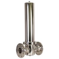Filtre à air de niveau sanitaire boîtier de filtre d'évent de réservoir en acier inoxydable 316L 0.22 Um avec cartouche filtrante en PTFE hydrophobe