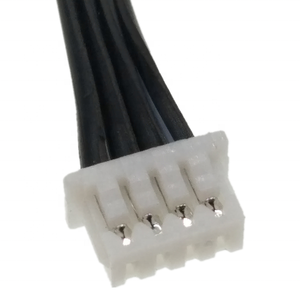 Câble plat JST PAP-04V-S 2.0 pas vers 51021-0400 125 pas avec câble plat 24AWG 4 broches 2468, vente en gros d'usine - Product Image 1