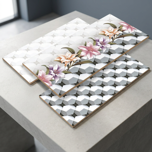 Carreaux de céramique muraux intérieurs modernes 300x600mm, aspect brique, brillants, biseautés, bon marché, meilleure qualité - Product Image 3