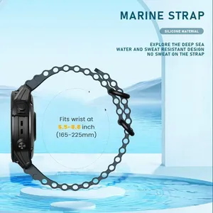 Bracelet CAOWTAN 22 26mm pour Garmin <span class=keywords><strong>Fenix</strong></span> 7 7X 5 5Plus 6 <span class=keywords><strong>6Pro</strong></span> Bracelet pour Forerunner 965 Bracelet de remplacement pour Instinct Enduro - Product Image 4