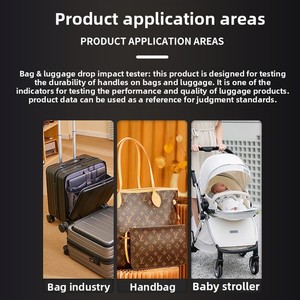 Gepäcktaschen-Prüfmaschine für Drop-and-Lift-Tests, Reiserucksack-Griff- und Riemenbelastungstester, Ermüdungsbeständigkeitsprüfer mit hoher Genauigkeit und Qualität - Product Image 3
