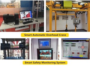 Grúa <span class=keywords><strong>Puente</strong></span> de Doble Viga de Alta Calidad de 10 y 20 Toneladas, Fabricante de Grúas Aéreas de Servicio Pesado con Certificación CE ISO - Product Image 4