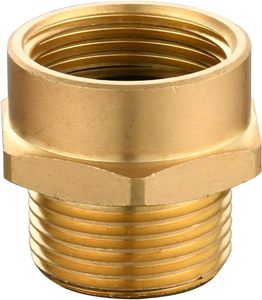 Bsp để NPT Adapter Brass G1/2 nữ chủ đề để <span class=keywords><strong>1</strong></span>/2 NPT nam chủ đề kết nối chuyển đổi phụ kiện - Product Image 1