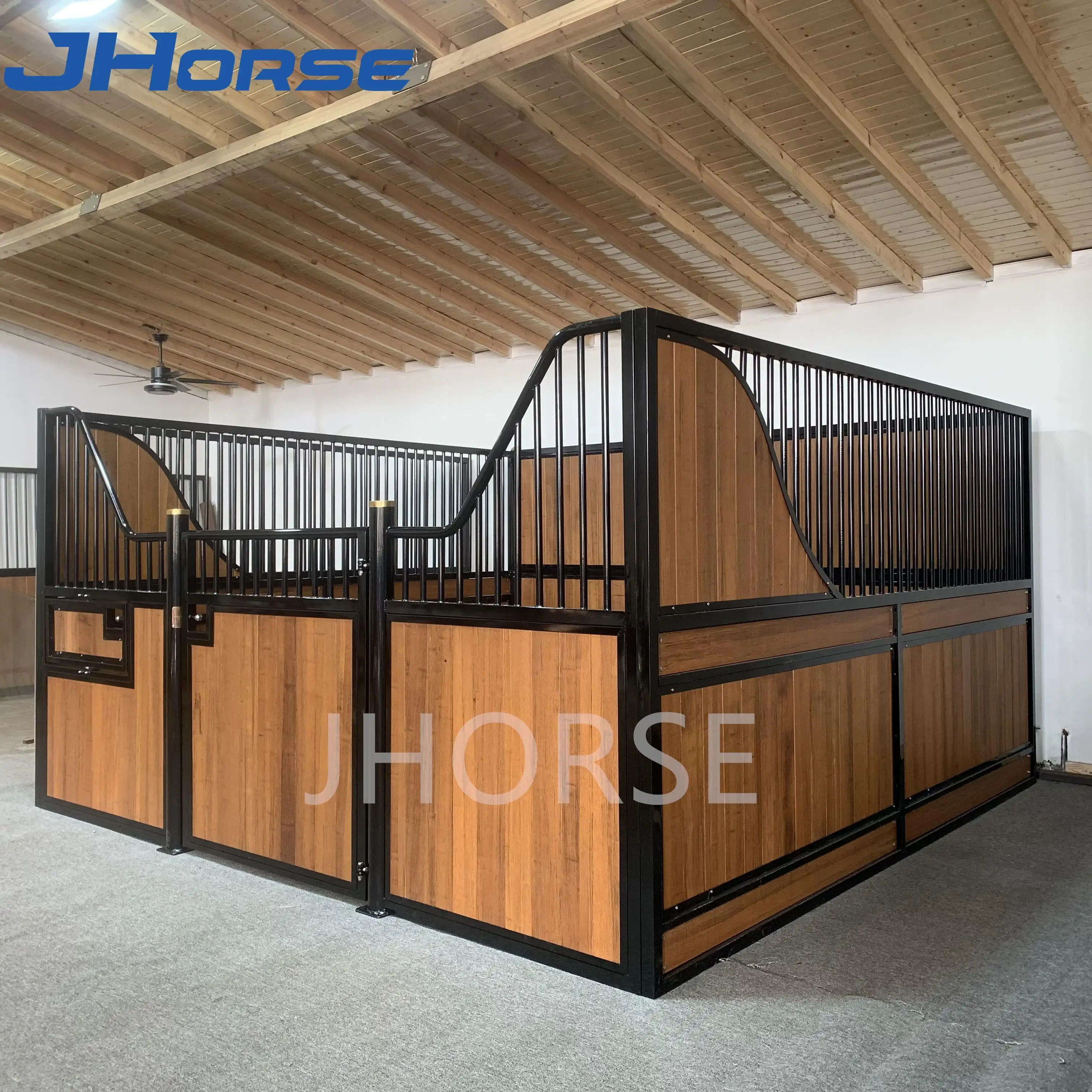 Forniture Equine divisori stabili per cavalli usati in acciaio zincato interno