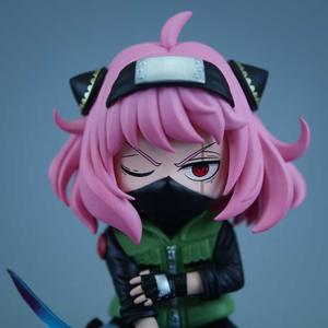 19CM nueva figura de <span class=keywords><strong>Manga</strong></span> de dibujos animados estatua <span class=keywords><strong>SPY</strong></span> FAMILY Anya Forger Cos Hatake Kakashi Figura PVC Anime figura juguetes regalo para adultos - Product Image 4
