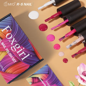 RS Nail Polish <span class=keywords><strong>Foxgirl</strong></span> Series 6 couleurs UV Gel Kit emballage avancé de haute qualité <span class=keywords><strong>Foxgirl</strong></span> Gel Polish Kit - A - Product Image 4